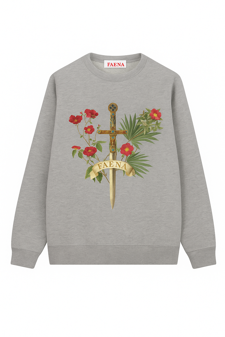 CATHEDRAL SWEATSHIRT - GREY
